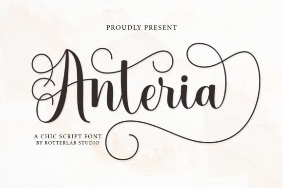 Anteria Script: A Font for Elegant Editorial Design