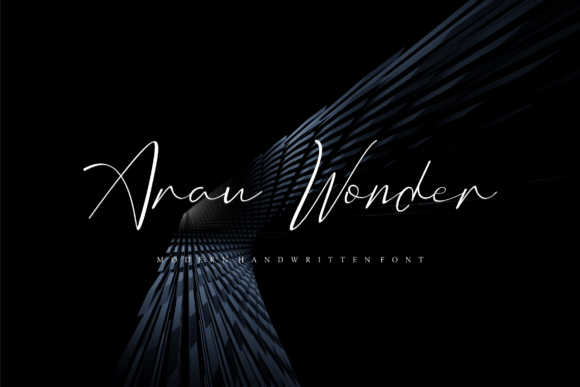 Arau Wonder: A Versatile Script Font for Campaign Design