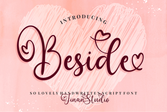 Beside Script: A Handwritten Font for Warm Digital Design
