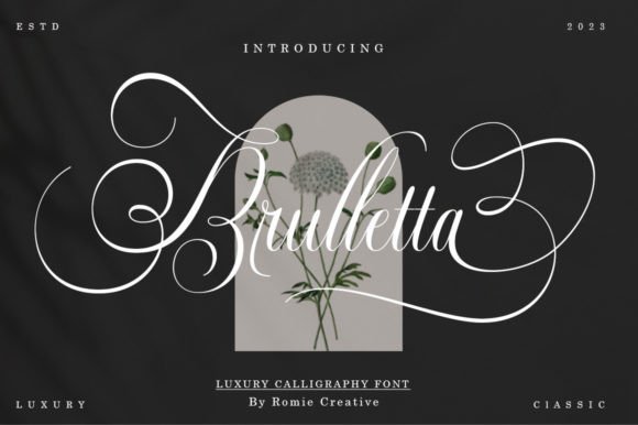 Brulletta: A Serene Typeface for Editorial Stories