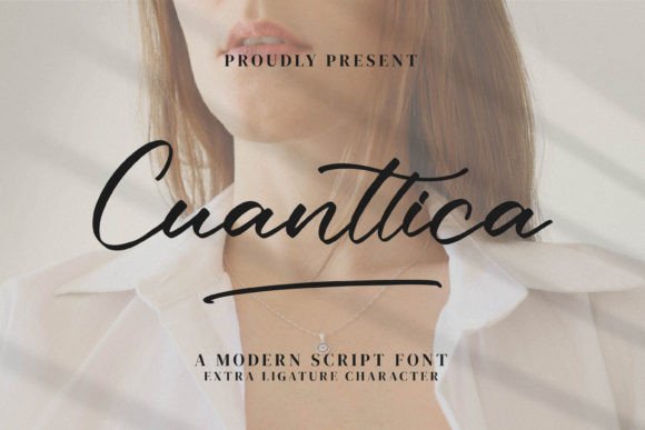 Cuanttica: The Modern Script Font for Your Creative Projects