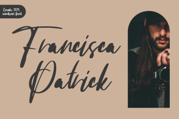 Francisca Patrick: A Script Font for Editorial Expression