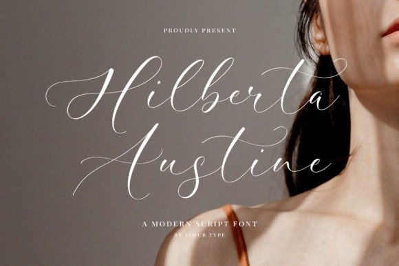 Hilberta Autstine: A Modern Script Font for Makers