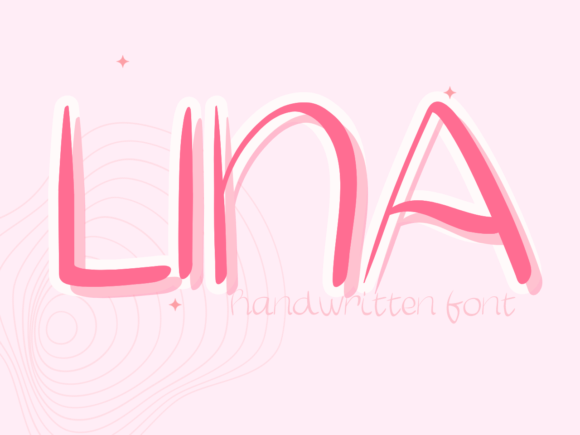 Lina: A Handwritten Font for Authentic Branding Projects