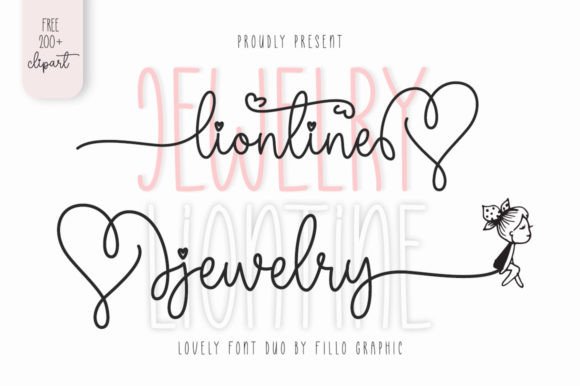 Liontine Jewelry: A Versatile Typeface for Chic Branding