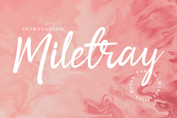 Miletray: A Masterpiece Font for Creative Makers