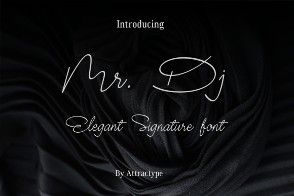 Mr. Dj: A Script Font with Professional Charm