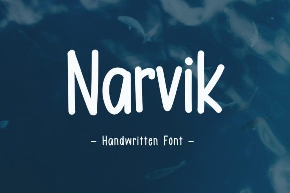 Narvik: A Friendly Script Font for Editorial Personality