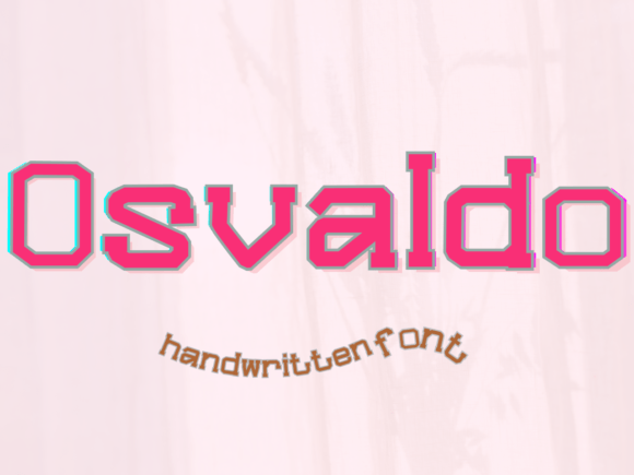 Osvaldo: A Font for Approachable Editorial Design