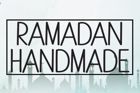 Ramadan Handmade: A Script Font for Editorial Elegance