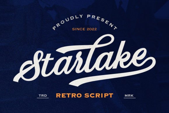 Starlake Retro Script Font for Editorial Personality