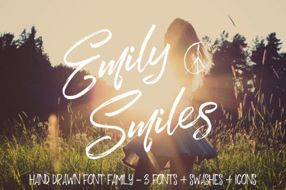 The Artful Warmth of Emily Smiles Typeface