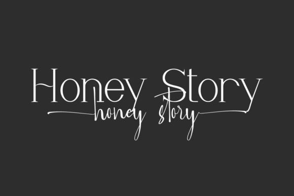 The Honey Story Typeface: A Font for Editorial Elegance