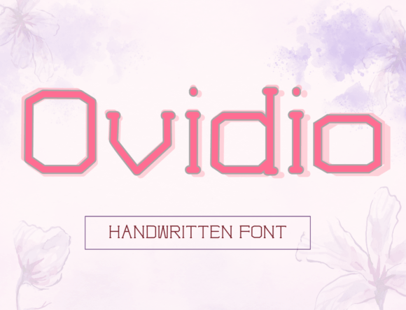 The Ovidio Typeface: A Handwritten Script for Editorial Personality