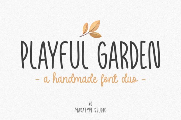 Using Playful Garden Fonts to Build a Cohesive Brand